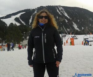 Foto de Esther López Ganadora del Sorteo de la cazadora Softshell