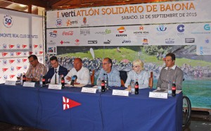 Presentación I Vertiatlón Solidario de Baiona