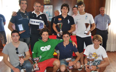 MORILLO, BASADRE Y MARTINEZ ABAD,  VENCEDORES EN EL TROFEO MANUEL NORES DE LASER