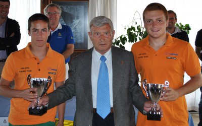 PEDRO MARTÍNEZ Y LUIS BUGALLO GANAN LA  CLASIFICATORIA GALLEGA DE 420 CELEBRADA EN AGUETE