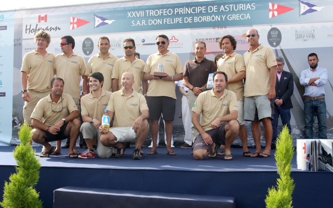 EL VIENTO SE AUSENTÓ Y NO DEJÓ CELEBRAR LA ÚLTIMA JORNADA DEL TROFEO PRÍNCIPE DE ASTURIAS