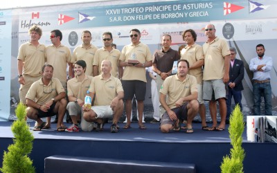 EL VIENTO SE AUSENTÓ Y NO DEJÓ CELEBRAR LA ÚLTIMA JORNADA DEL TROFEO PRÍNCIPE DE ASTURIAS