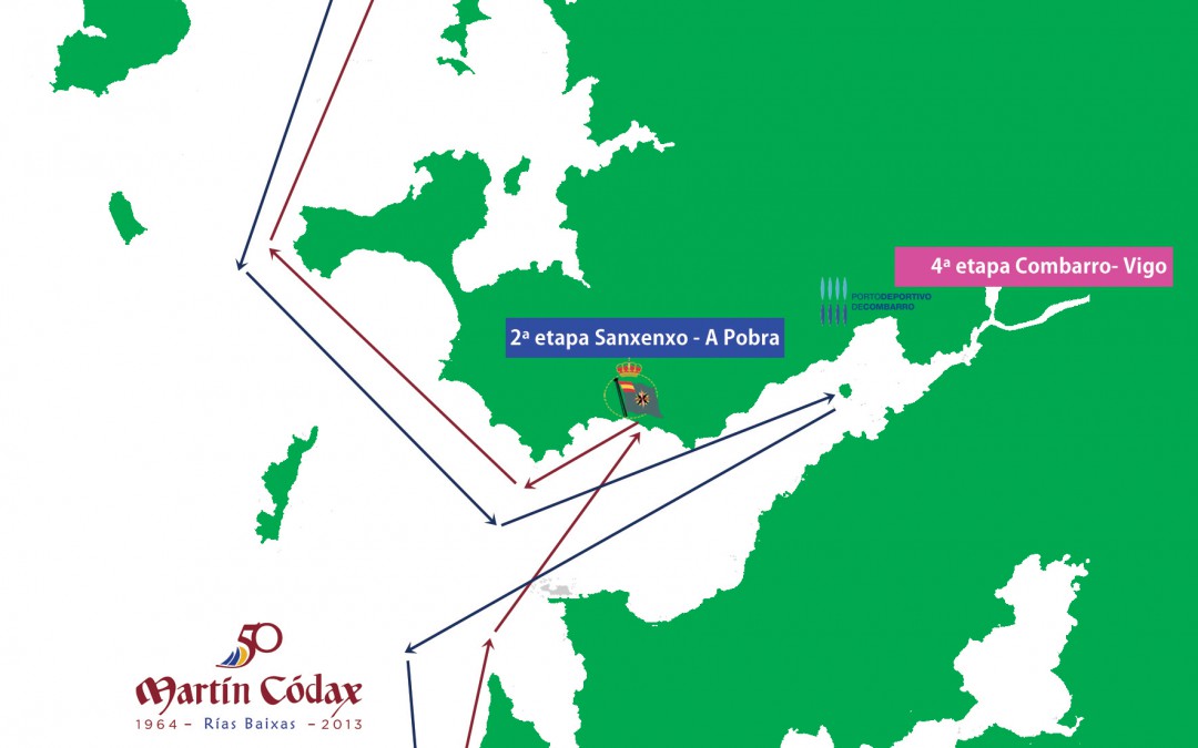 VIGO, SANXENXO, A POBRA Y COMBARRO, PUERTOS DE LA 50ª MARTÍN CÓDAX RÍAS BAIXAS