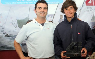 GONZALO MARTÍNEZ BRILLANTE VENCEDOR DEL VI TROFEO GRANITO IBÉRICOS DE VELA LIGERA DE CANIDO