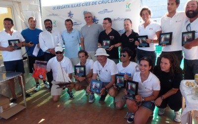 DOM PEDRO HOTELES, BALEA DOUS Y PUNTA LAGOA 7, GANAN EN LA IX REGATA ILLAS CÍES DEL NÁUTICO DE RODEIRA