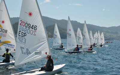 LOS MEJORES REGATISTAS GALLEGOS DE LASER DISPUTARÁN EL XVII TROFEO MANUEL NORES ESTE FIN DE SEMANA EN AGUETE