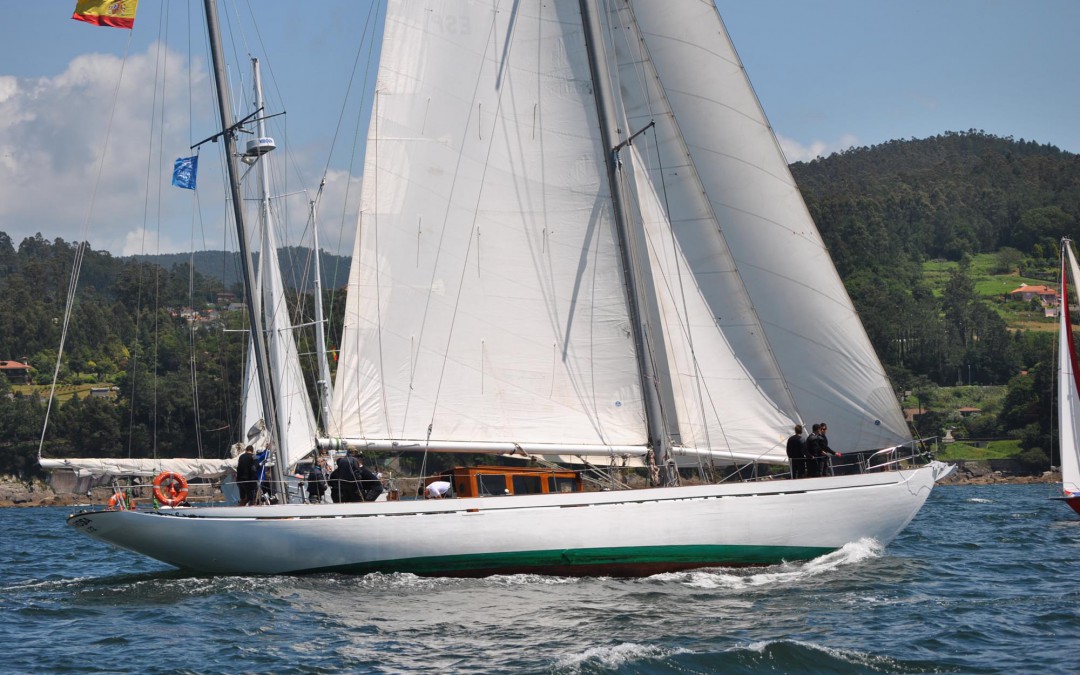 TODO A PUNTO PARA QUE EL PRÓXIMO MARTES DÍA 20 ARRIBE A MARÍN LA FLOTA FRANCESA DE YATES CLÁSICOS Y DE ÉPOCA