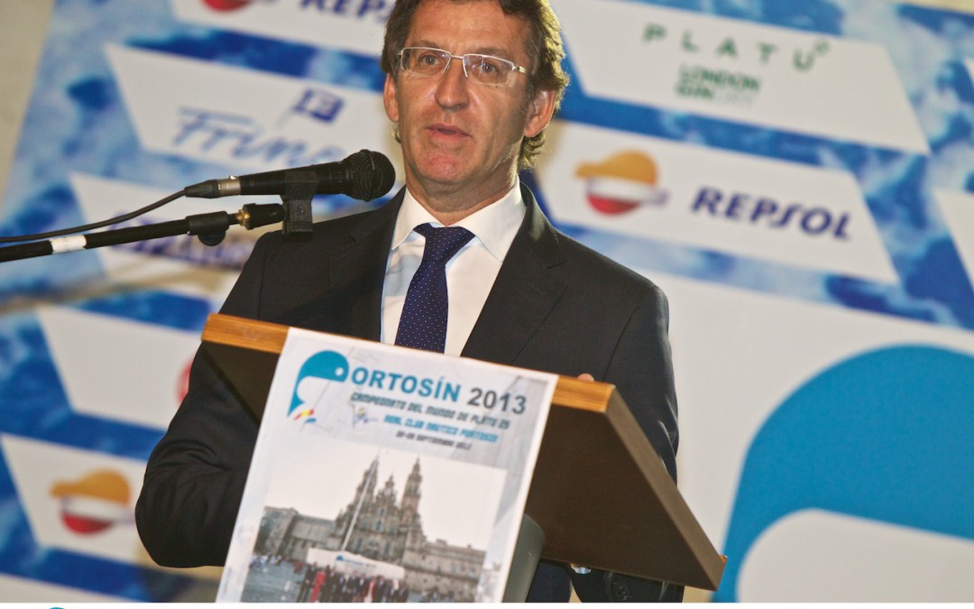 Inaugurado el mundial de la clase platu 25 en Portosín