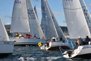 La XV Regata de Navidad Trofeo Comodoro Manuel Nores para Cruceros, comienza este sábado en la Ría de Pontevedra