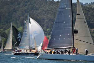 Espectacular Comienzo de la Regata Almirante Rodriguez Toubes 2015
