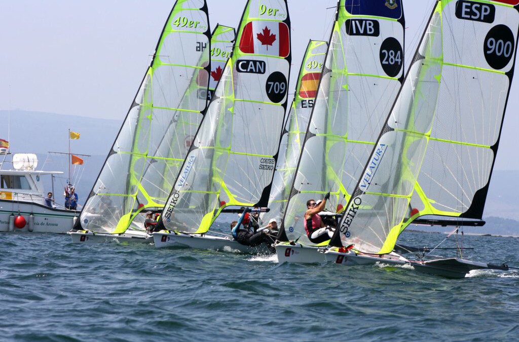 Cambio de líder en el Cto. de España de 49er