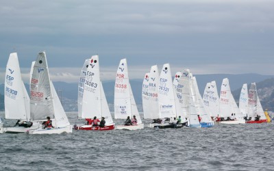Los hermanos Leirós, líderes provisionales de la Copa de España de Vaurien