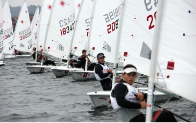 Rafael de la Hoz al frente de la Copa de España Laser Radial