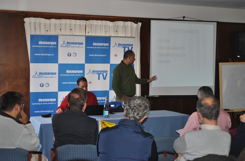 Muy interesante resultó la charla sobre el sistema de medición ORC, impartida por Rafael Bonilla, en Aguete