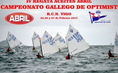 Campeonato Gallego de Optimist 2017 IV Regata Aceites Abril