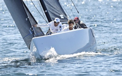 El 32º Trofeo Príncipe de Asturias recibe al Rey  Juan Carlos en la segunda jornada de competición