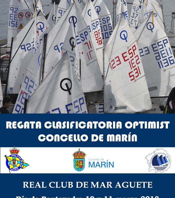 Clasificatoria Clase Optimist – Trofeo Concello de Marín