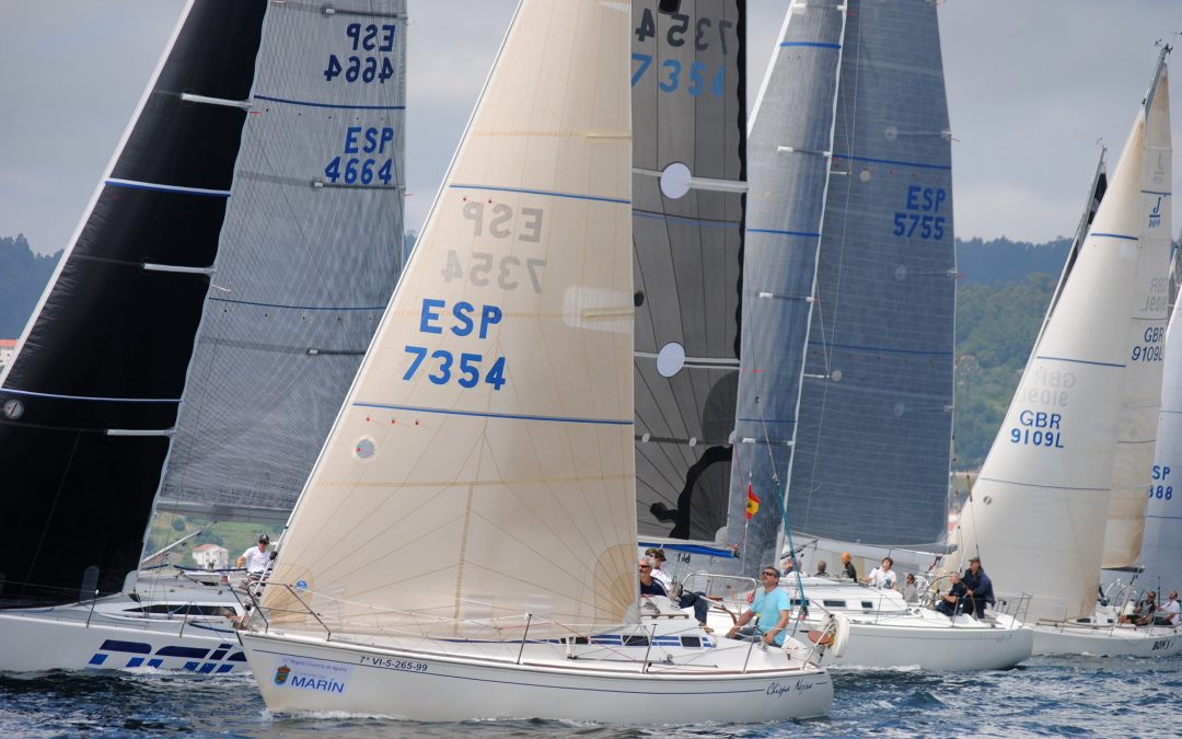 La Regata Guardiamarina cumplirá sus Bodas de Plata con dos regatas en la Ría de Pontevedra debido a las previsiones meteorológicas   