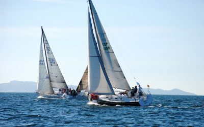 La Regata Interclubes Ría de Pontevedra llega a su ecuador este sábado con la etapa Concello de Sanxenxo