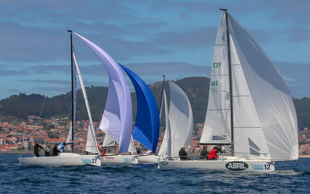 A falta de un acto «Noticia VIII» y la «LaGuardia&Moreira» empatados en la Villalia Spring Series de J70 Vigo
