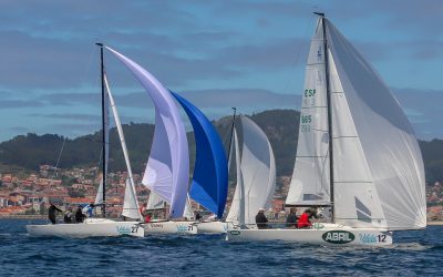 A falta de un acto «Noticia VIII» y la «LaGuardia&Moreira» empatados en la Villalia Spring Series de J70 Vigo