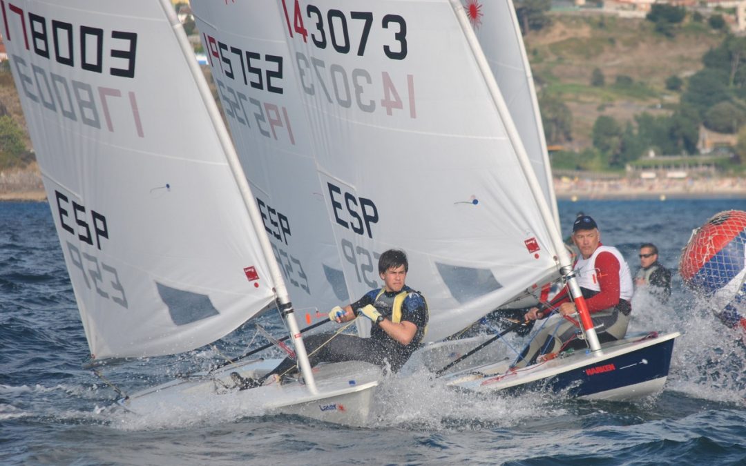 El Real Club de Mar Aguete acoge estos días el Campeonato Gallego de vela clase Laser – Trofeo Concello de Marín