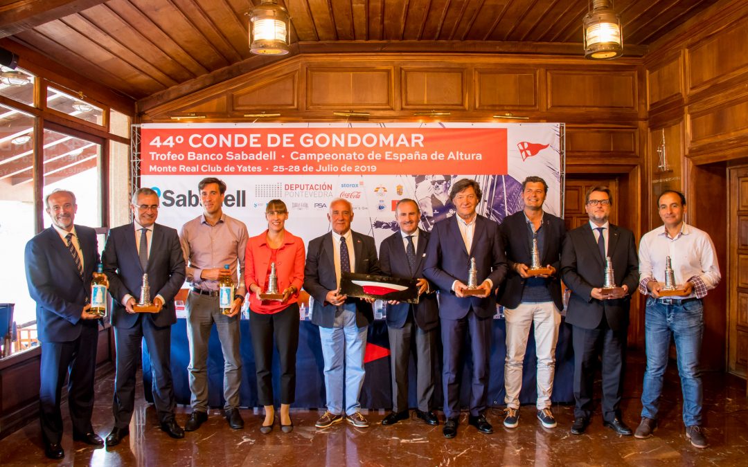 El Conde de Gondomar cita a las  mejores tripulaciones en las Rías Baixas
