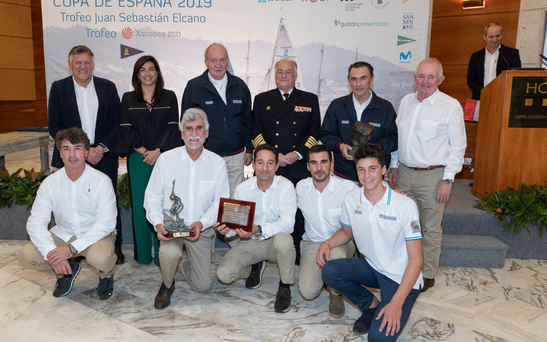 El “Bribon 500 Movistar” y el “Seljm” renuevan su título de vencedores del Trofeo Juan Sebastián Elcano Clásicos y Xacobeo 2021 Open respectivamente.