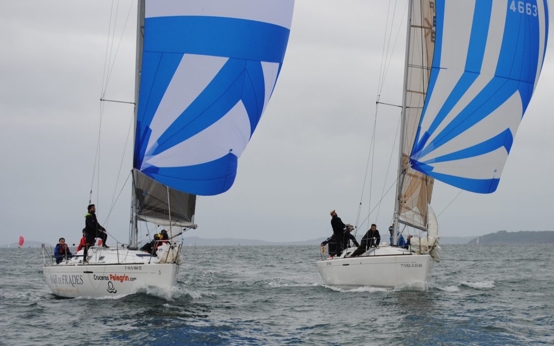 Meigas Fora, Mar de Frades Cruceros Pelegrín, Travesío La Riviere y Cassandra, primeros líderes del Trofeo de Navidad de cruceros en Aguete