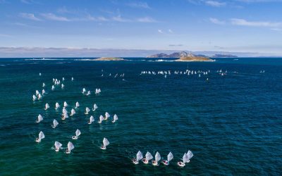 Pablo Rodríguez y Mencía Casas, nuevos campeones gallegos de Optimist