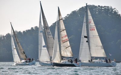 Aguete se prepara para acoger el segundo encuentro de la Regata Interclubes Ría de Pontevedra