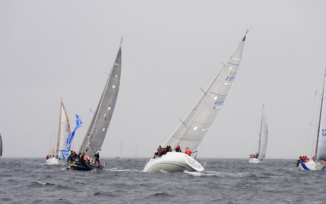 Este sábado, si el tiempo lo permite, segunda prueba de la Regata de Navidad de Aguete en la Ría de Pontevedra