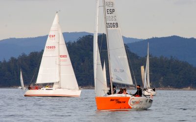 “Orión”, “Squid” y “Chispa Nejra” se imponen en la segunda prueba válida de la Regata de Navidad de cruceros de Aguete