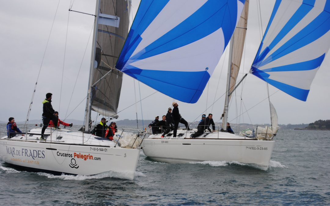 La tradicional Regata de Navidad para cruceros leva anclas este sábado en la Ría de Pontevedra