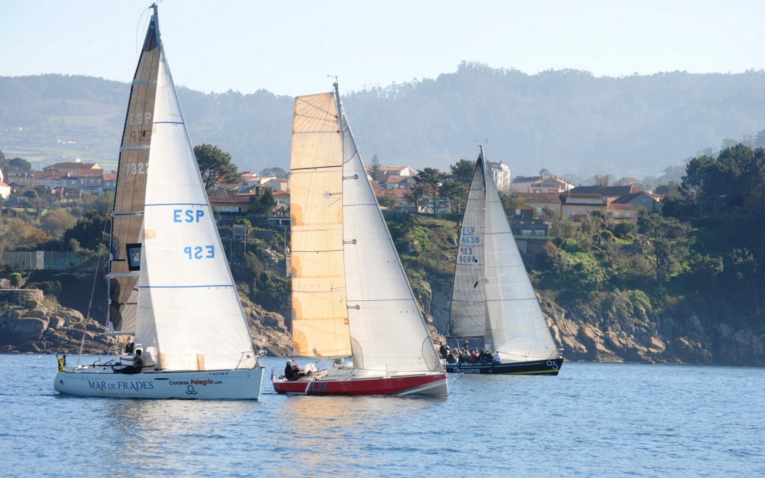 Este sábado, si el tiempo lo permite, finaliza en la Ría de Pontevedra la Regata de Navidad de cruceros de Aguete
