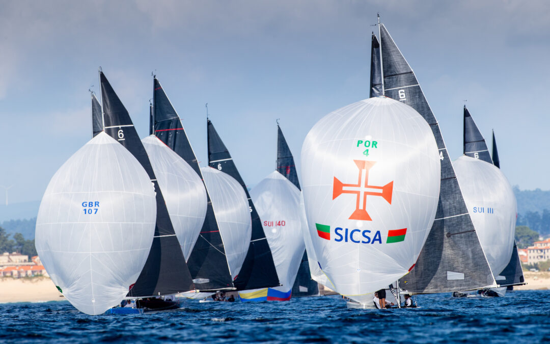 Las flotas de Canadá, Estados Unidos, Finlandia y Alemania aumentan su participación en el Xacobeo 6mR Worlds