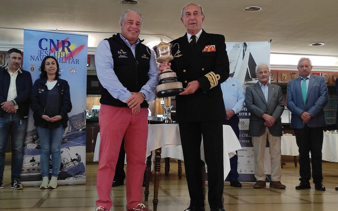 El “Aldán” vencedor definitivo del trofeo Almirante Rodríguez-Toubes tras anularse la segunda etapa por el mal tiempo