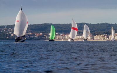 Poco viento en la tercera prueba de la Regata de Navidad cruceros de Aguete