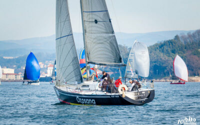 La flota de la 10ª Regata Interclubes Ría de Pontevedra, lista para volver a la acción este sábado