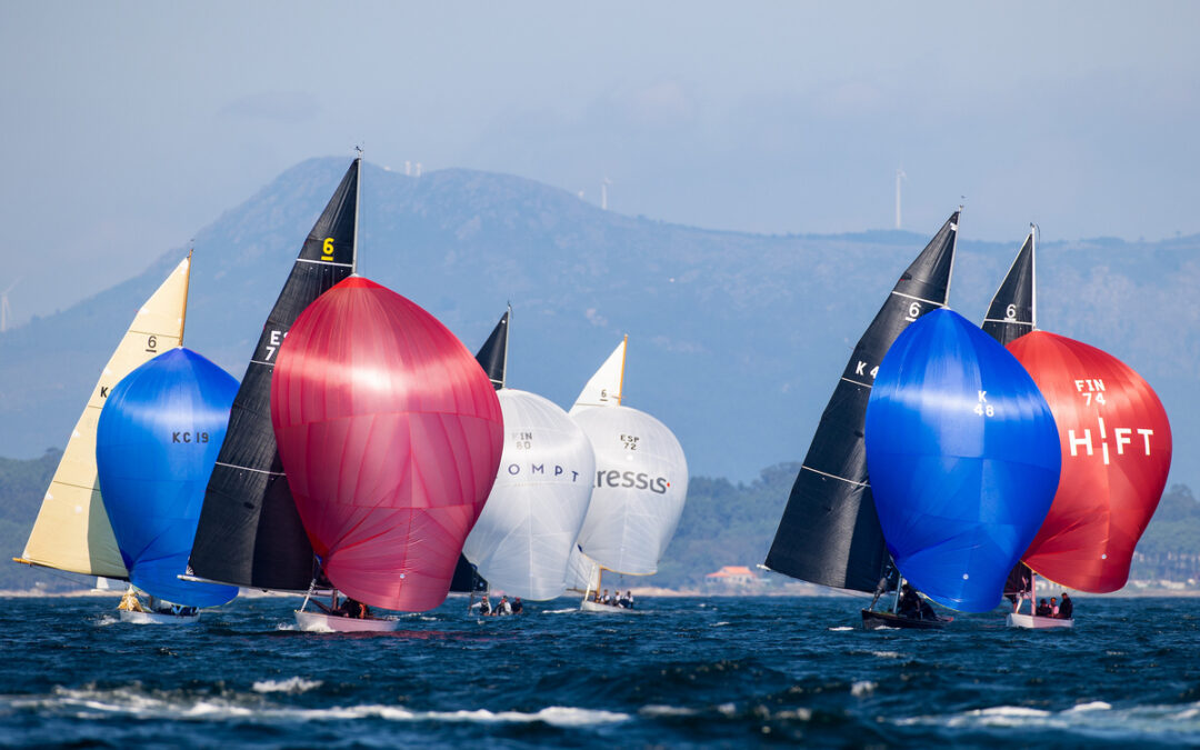 Galicia comienza a recibir a la flota extranjera que competirá en el Europeo de 6 Metros de septiembre