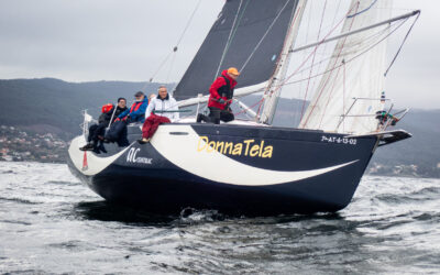 La Regata de Navidad de cruceros vuelve este sábado a la Ría de Pontevedra con su segunda prueba
