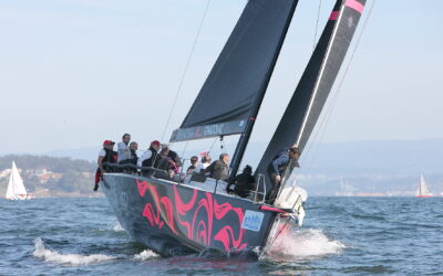 Aguete se prepara para el cuarto asalto de la 12ª Regata Interclubes Ría de Pontevedra