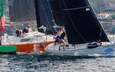 La ría de Pontevedra se prepara para la gran final de la 12ª Regata Interclubes