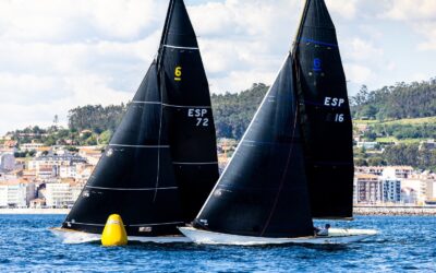 Bribon” y “Moura” ganan la 3ª serie del Trofeo Xacobeo en Sanxenxo