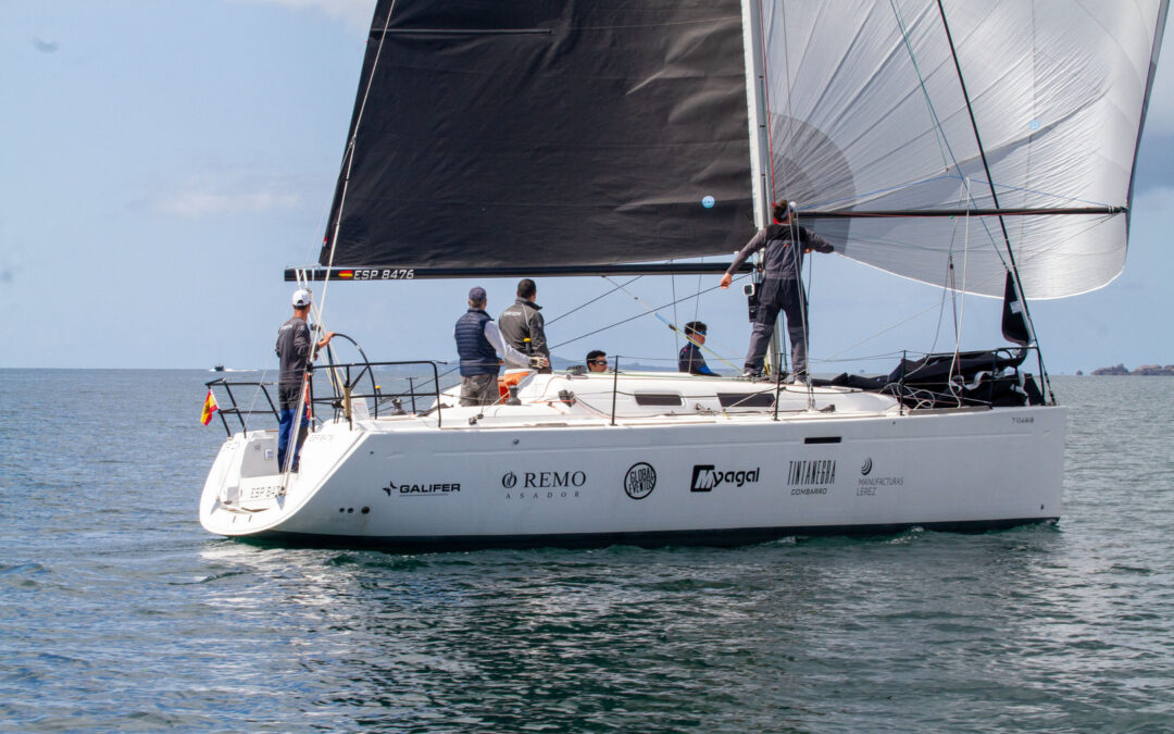 El baionés Orión se impone en la 11ª Regata a la Inversa de la Ría de Pontevedra